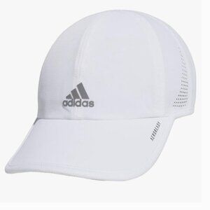 New Adidas Women's Fit Superlite Aeroready Cap Hat (White)